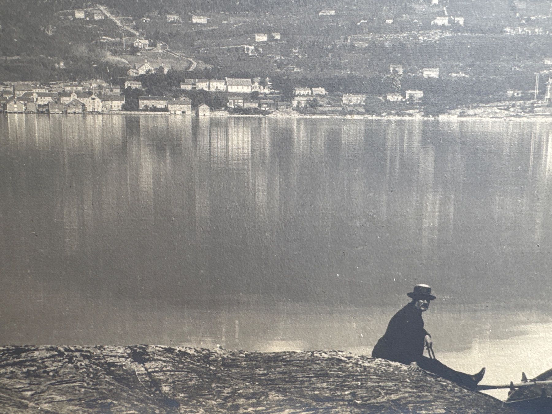 Foto & Immagini: Photo ancienne représentant un lac – Usato da Erde venduto da CBarts 1