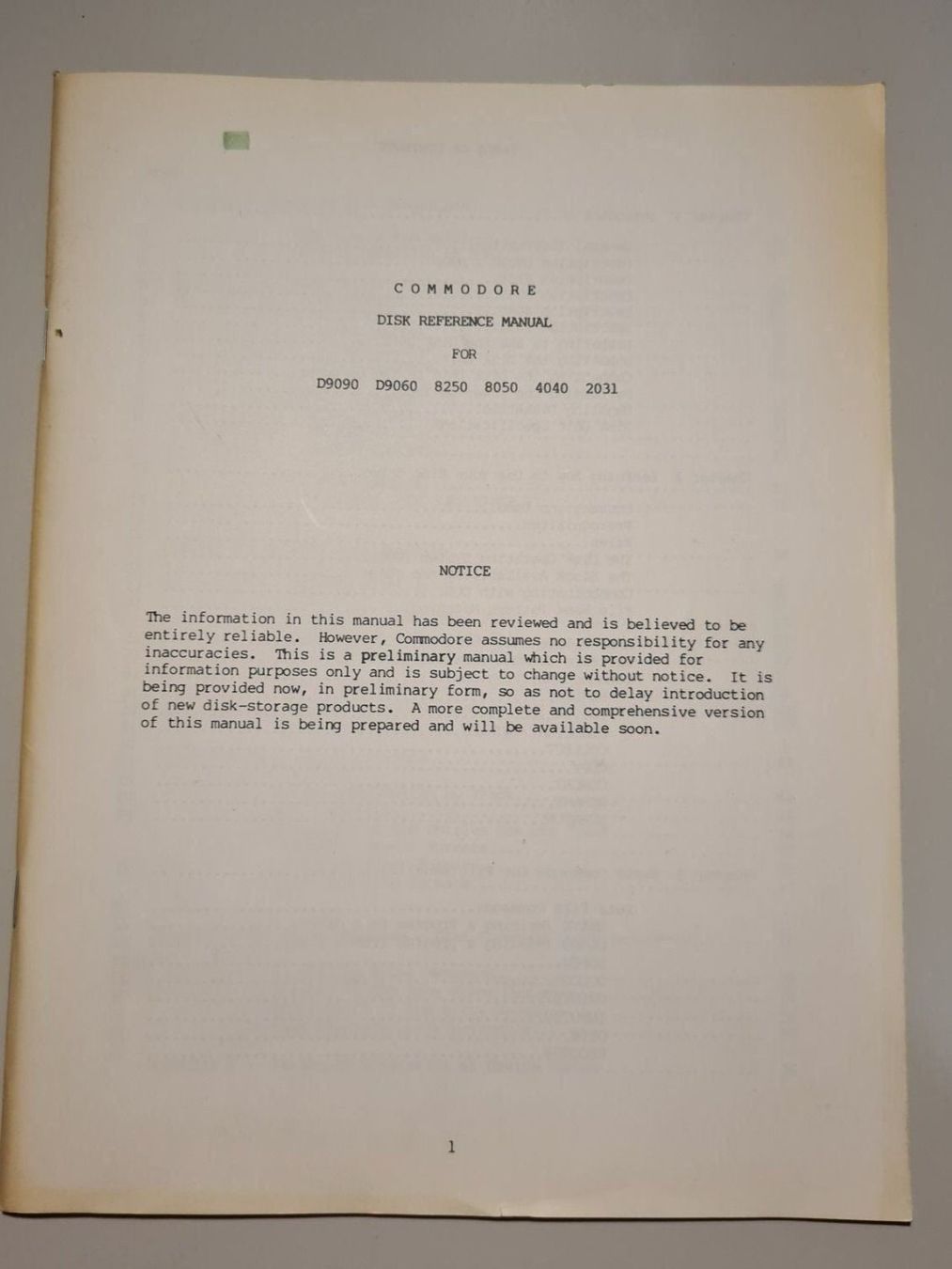 Libri: Commodore Disk Reference Manual – Usato da Winkel venduto da Heuresis