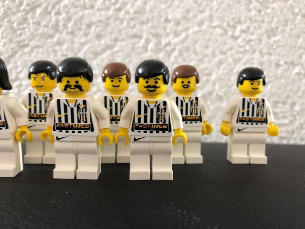 Lego Juventus Minifiguren