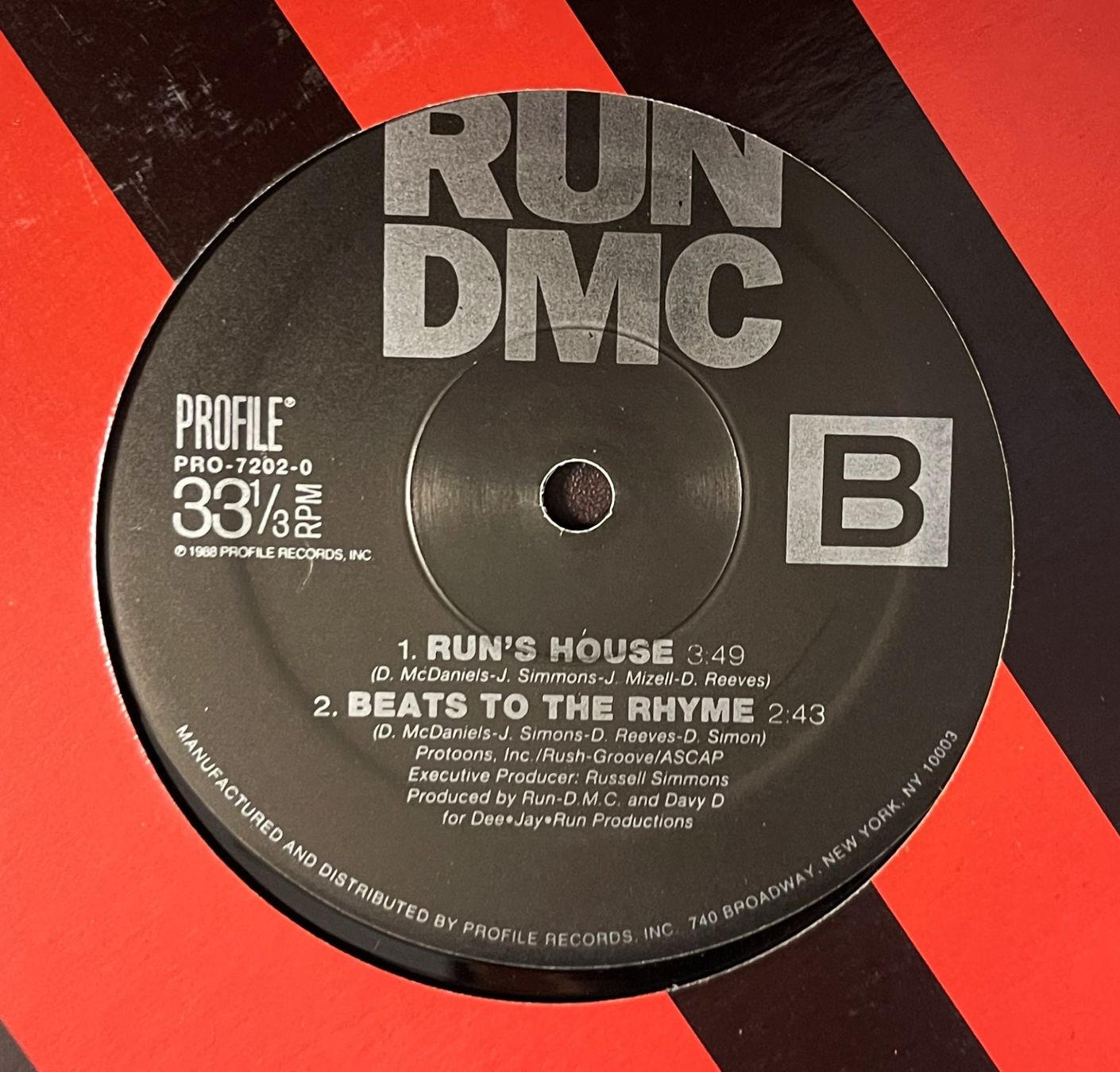 Schallplatten: Run-D.M.C. – Run's House – Vinyl – Gebraucht aus Oftringen von Vucki 2