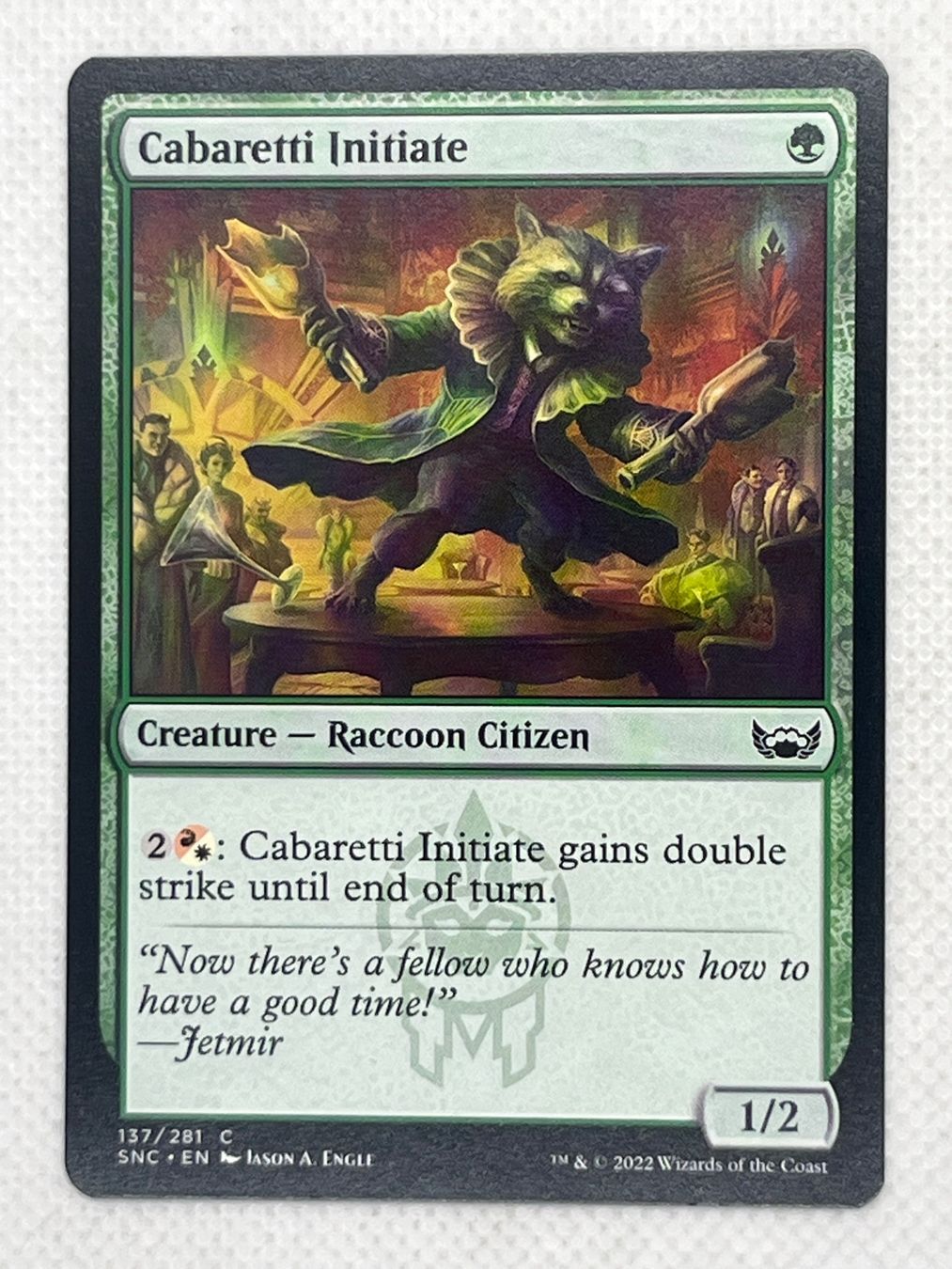 Magic The Gathering Carte collezionabili: MTG Cabaretti Initiate SNC 137 Englisch Common – Usato da Hinterkappelen venduto da Kim1992