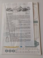 Bastelbogen "Luftseilbahn", 1982