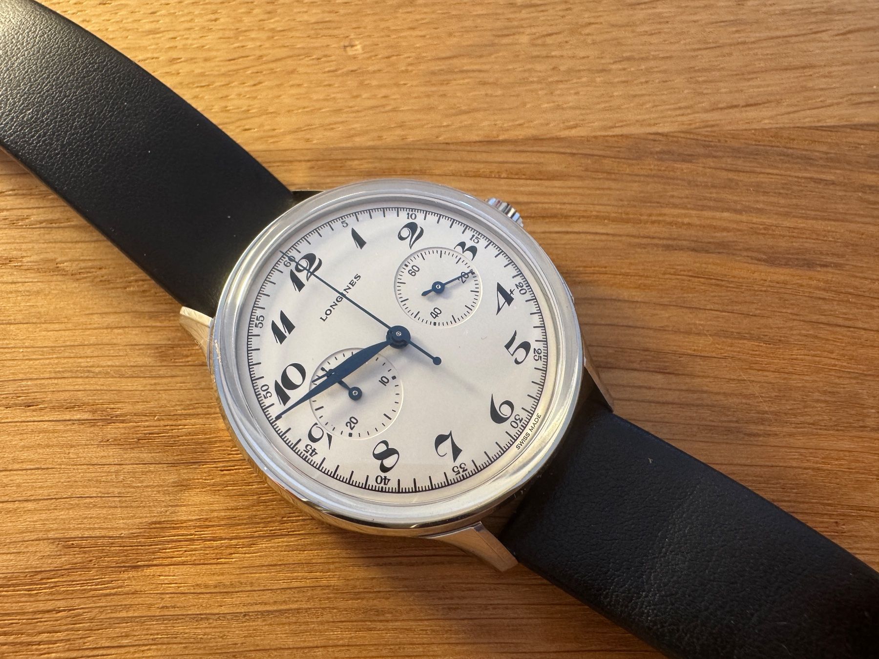 Longines Orologi: Longines Heritage Classic Chronograph 1946 – Usato da Zürich venduto da Revilo15