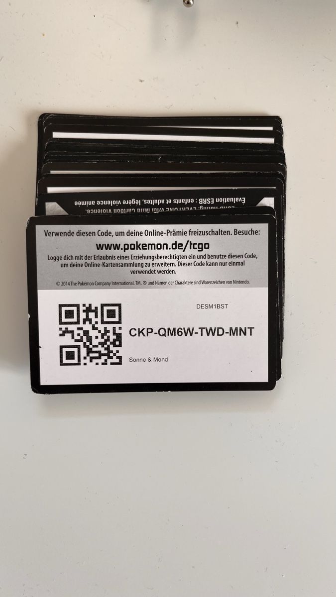 Cartoline: Pokémon TCG Code Karten Stapel guter Zustand – Nuovo (secondo la descrizione) da oftringen venduto da doganbabali 1