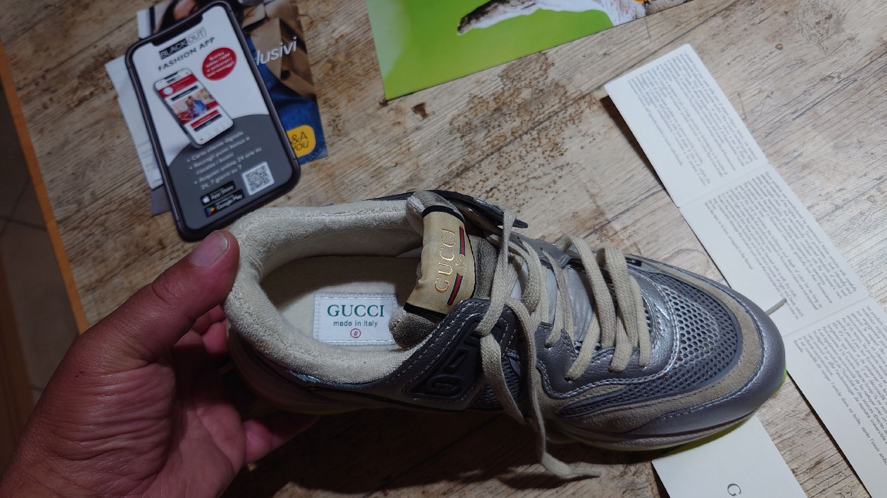 Gucci Scarpe da uomo: Sneaker Gucci original – Nuovo e nell'imballaggio originale da Mezzovico venduto da lav_j8qh 5