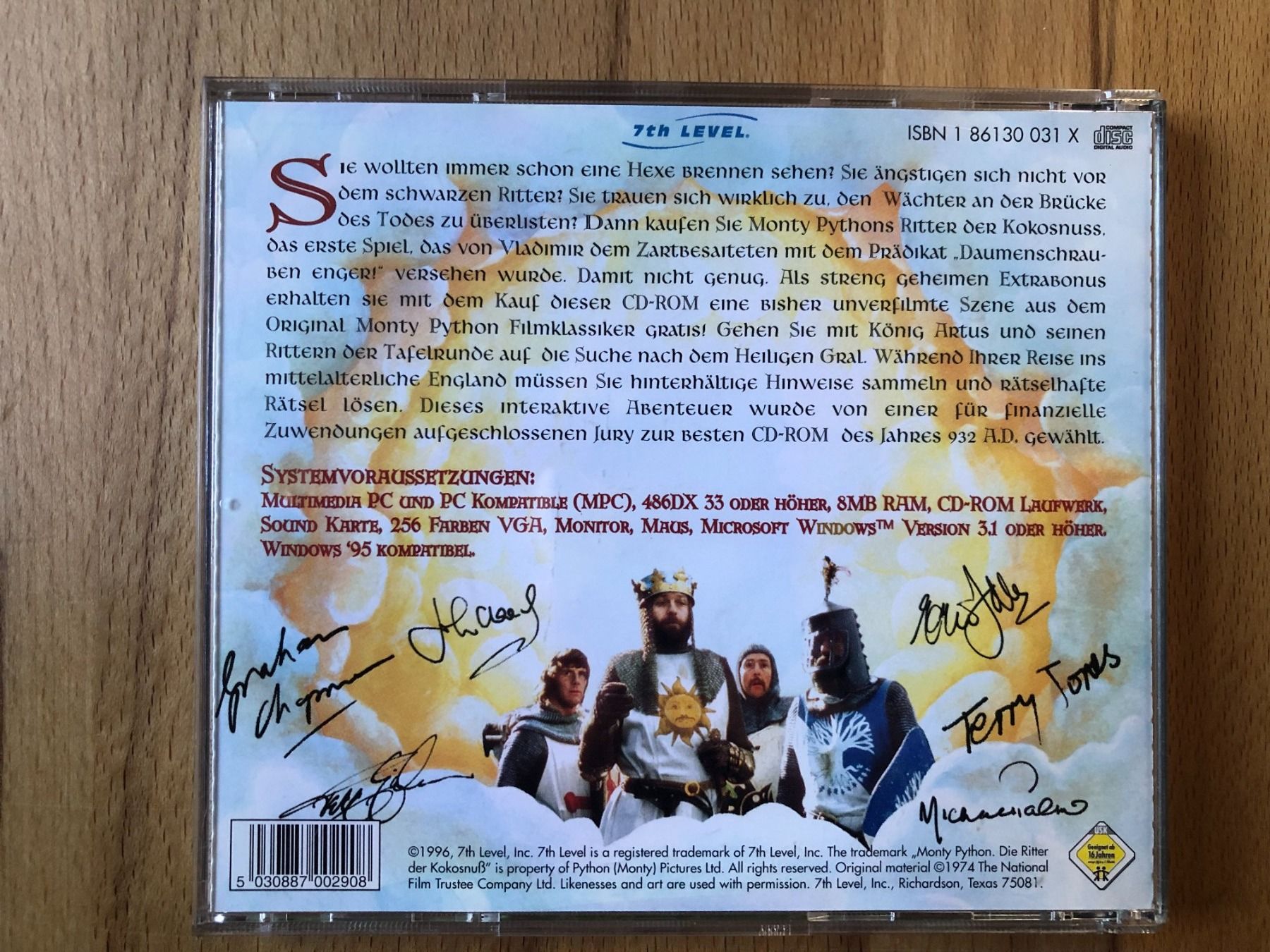 Spiele: Monty Python Die Ritter der Kokosnuss CD-ROM | Vintage 1996 – Gebraucht aus Basel von sebmac 2