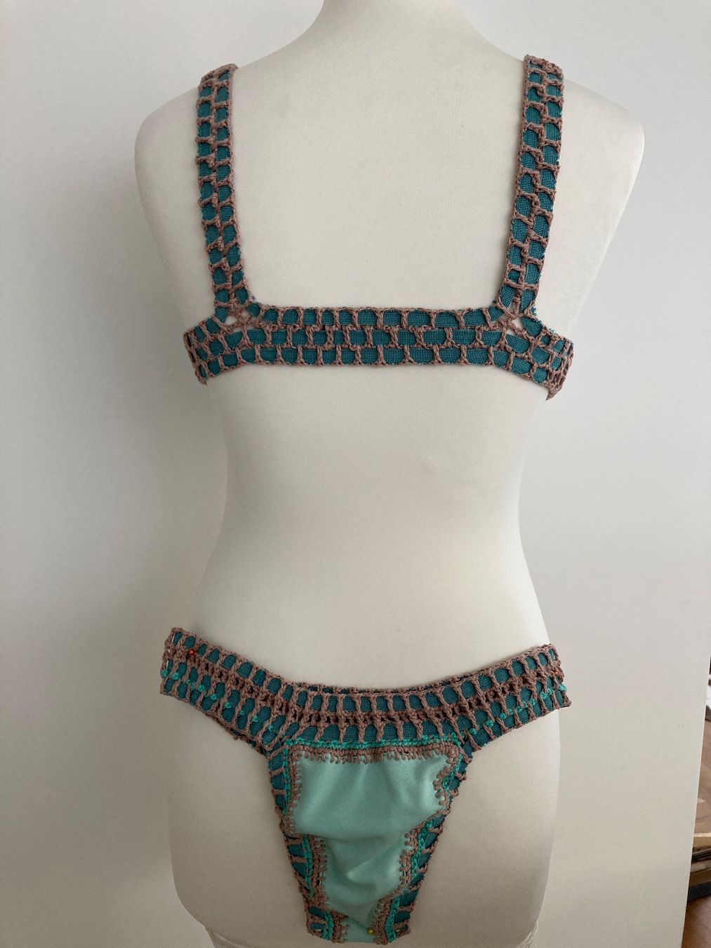 Badekleider & Bikinis: Bikini Neu Gr. 34/36 Türkis – Neu und originalverpackt aus Stansstad von InStyle8 3