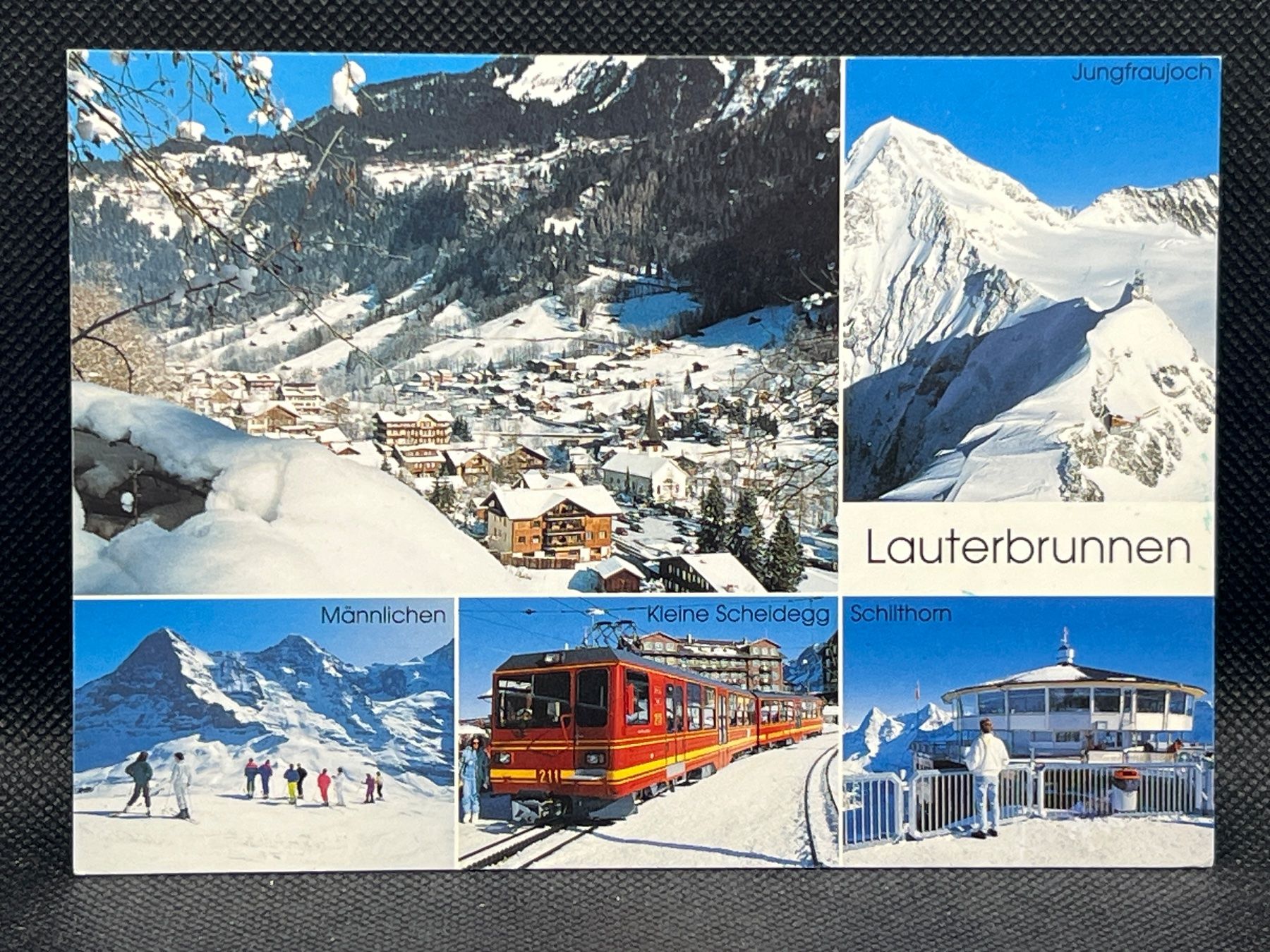 Cartoline postali: Lauterbrunnen, Berner Oberland – Usato da Widnau venduto da Brusi9