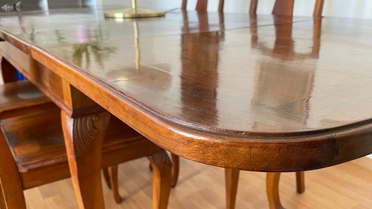 Set di tavolo e panche: Tisch + Stühle, original Jugendstil, schweizer Handarbeit – Usato da Effretikon venduto da Alexis24 5