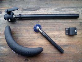 Kopfstützemontageset Goose Neck für Rollstühle