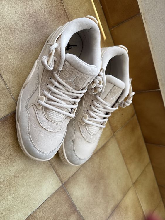 Jordan Scarpe da uomo: Air Jordan 4 rm beige pointure 41 utilisée 2 fois – Nuovo (secondo la descrizione) da Grône venduto da sde_bsq5 1