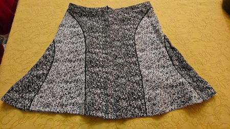 Gonna corta H&M tg.40 misto cotone