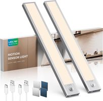 Schrankbeleuchtung Led Lampe mit Bewegungsmelder 21cm 4000k