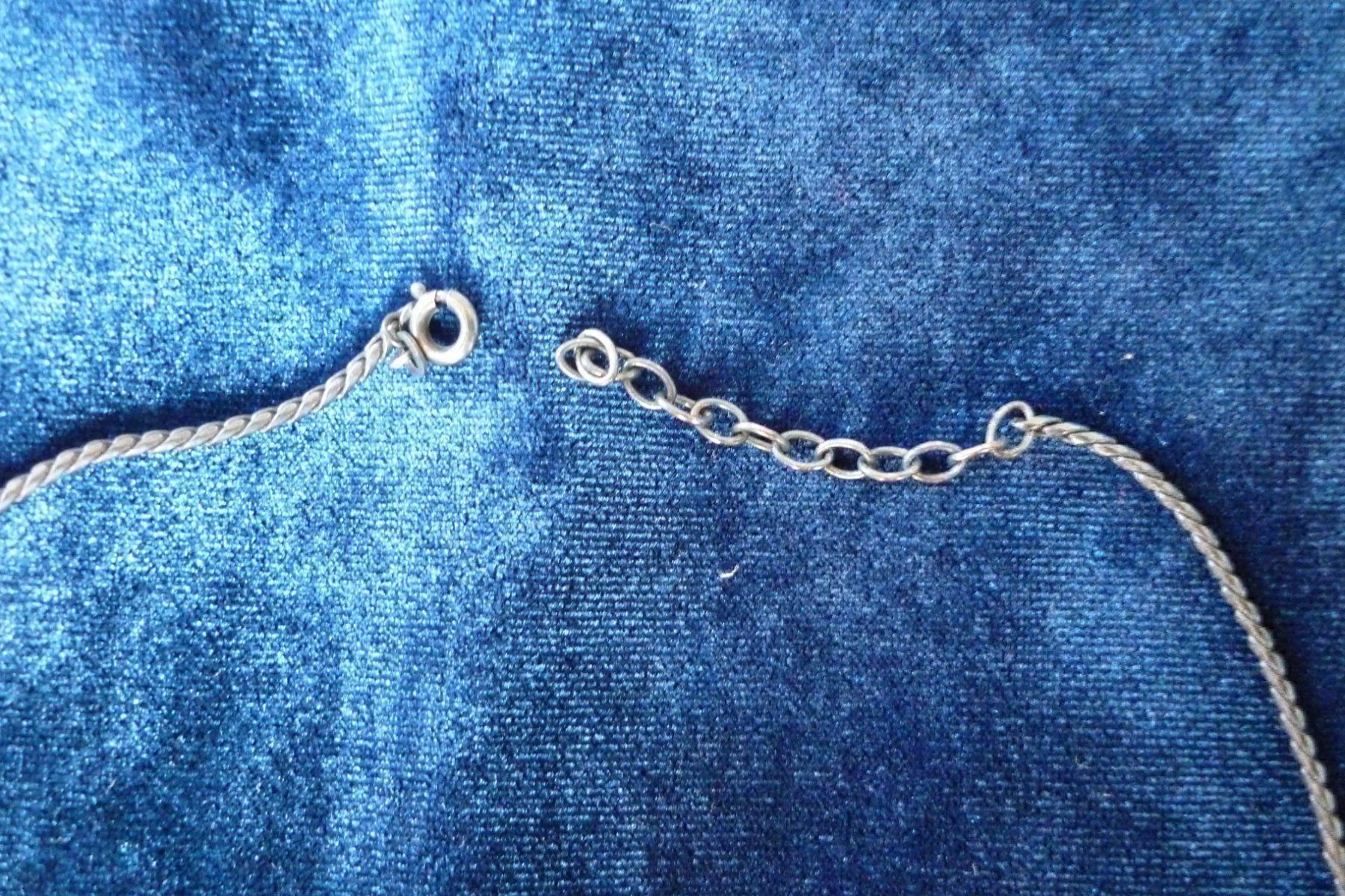 Anhänger: Silber-Anhänger/Brosche an Silberkette – Gebraucht aus Zürich von chralo 2