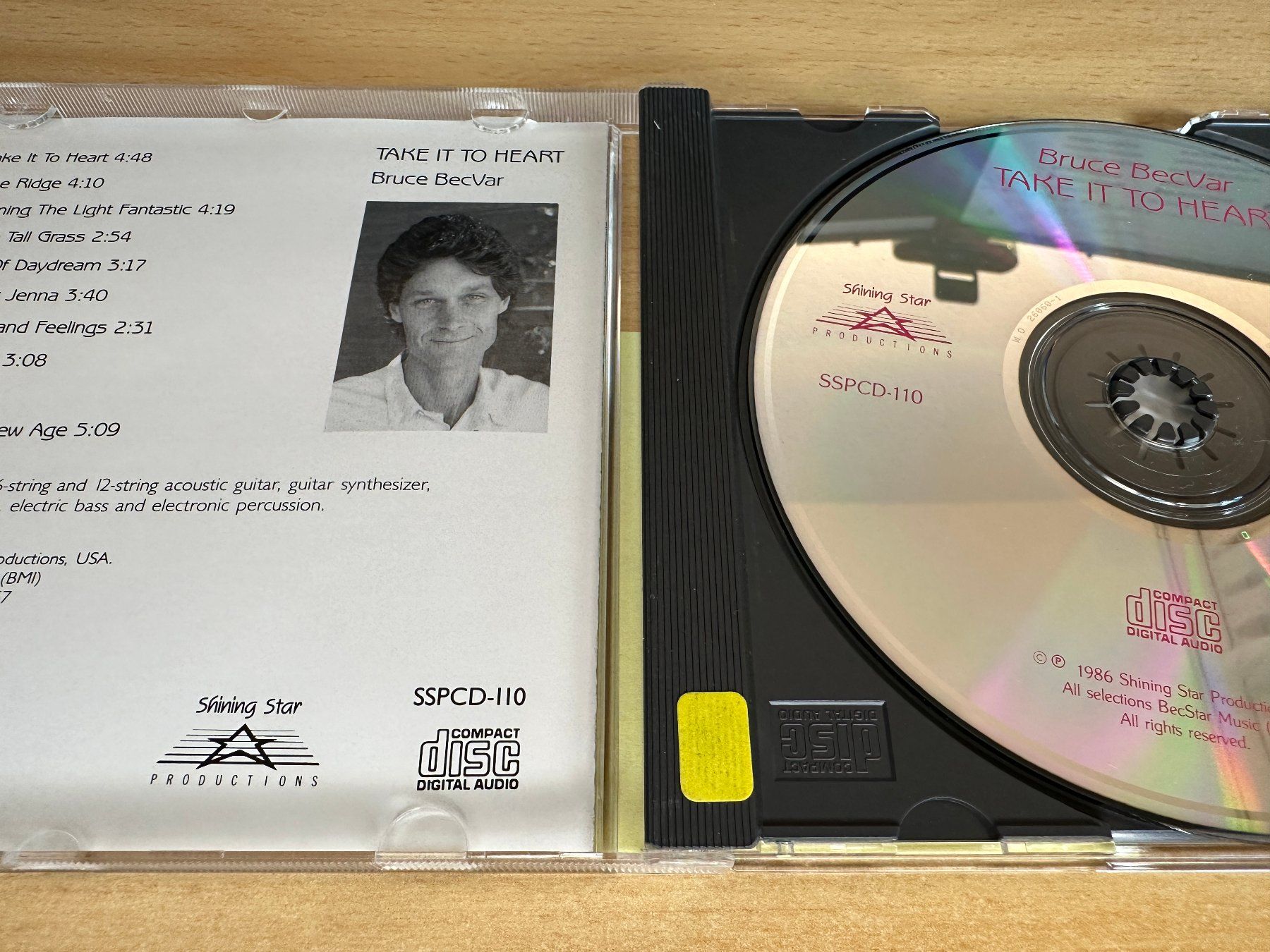 CDs: Bruce BecVar – Take It To Heart – Gebraucht aus Rikon im Tösstal von Alpenmutz 2