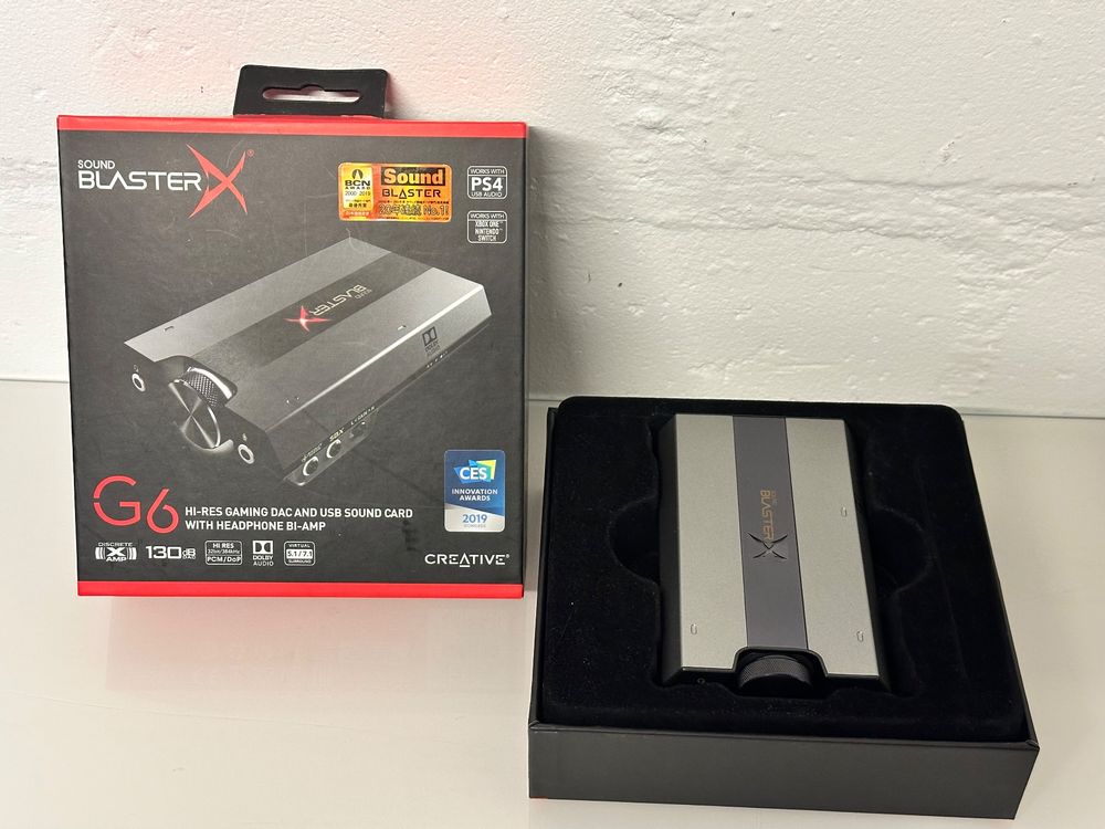 Sound Blaster X G6 - externer Sound für deinen PC (Gebraucht) in Uster ...