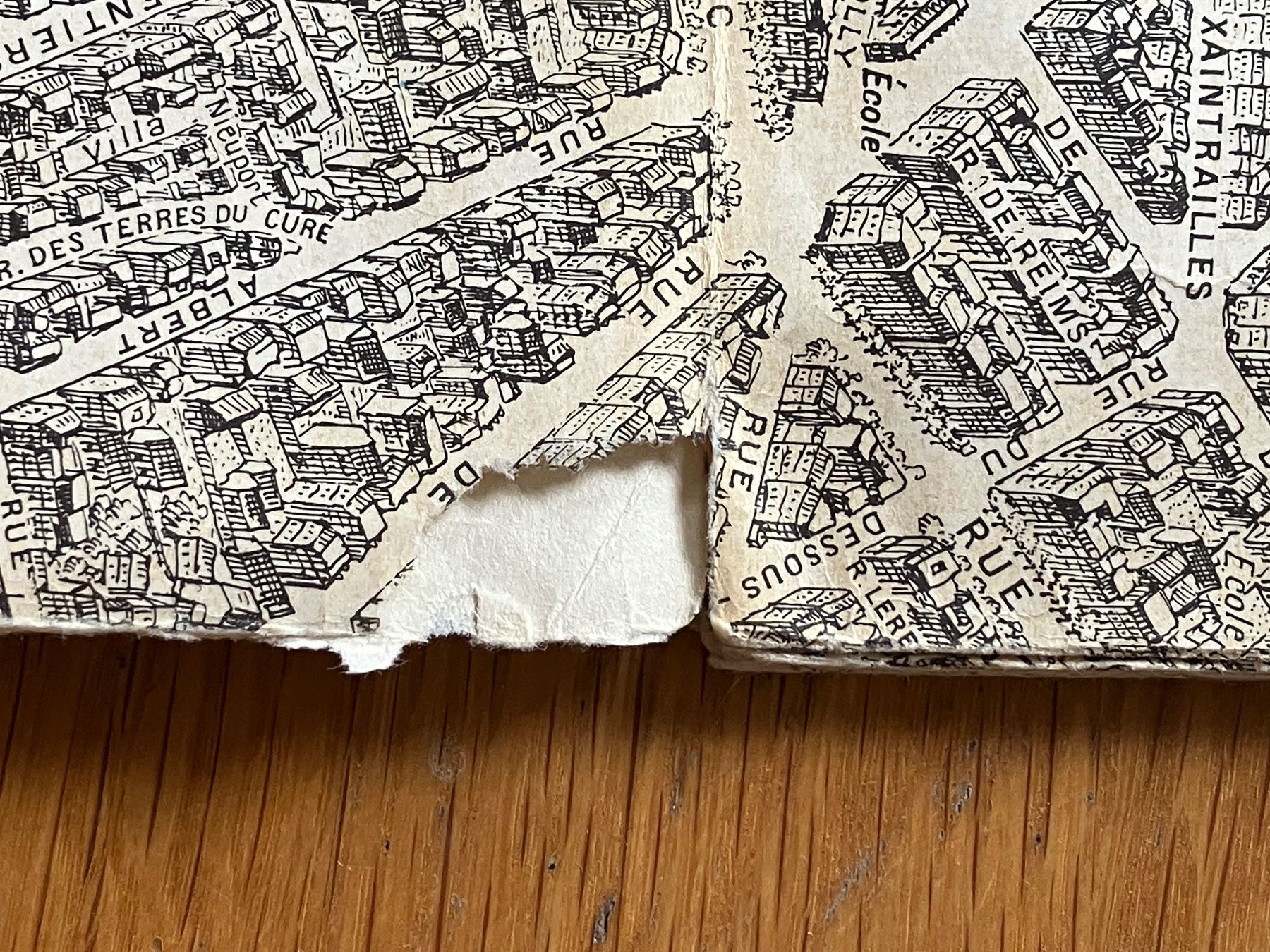 Cartine & Atlanti: Plan de Paris 1953 Stadtplan Zweiteilig – Nuovo e nell'imballaggio originale da Basel venduto da papageientulpe 4