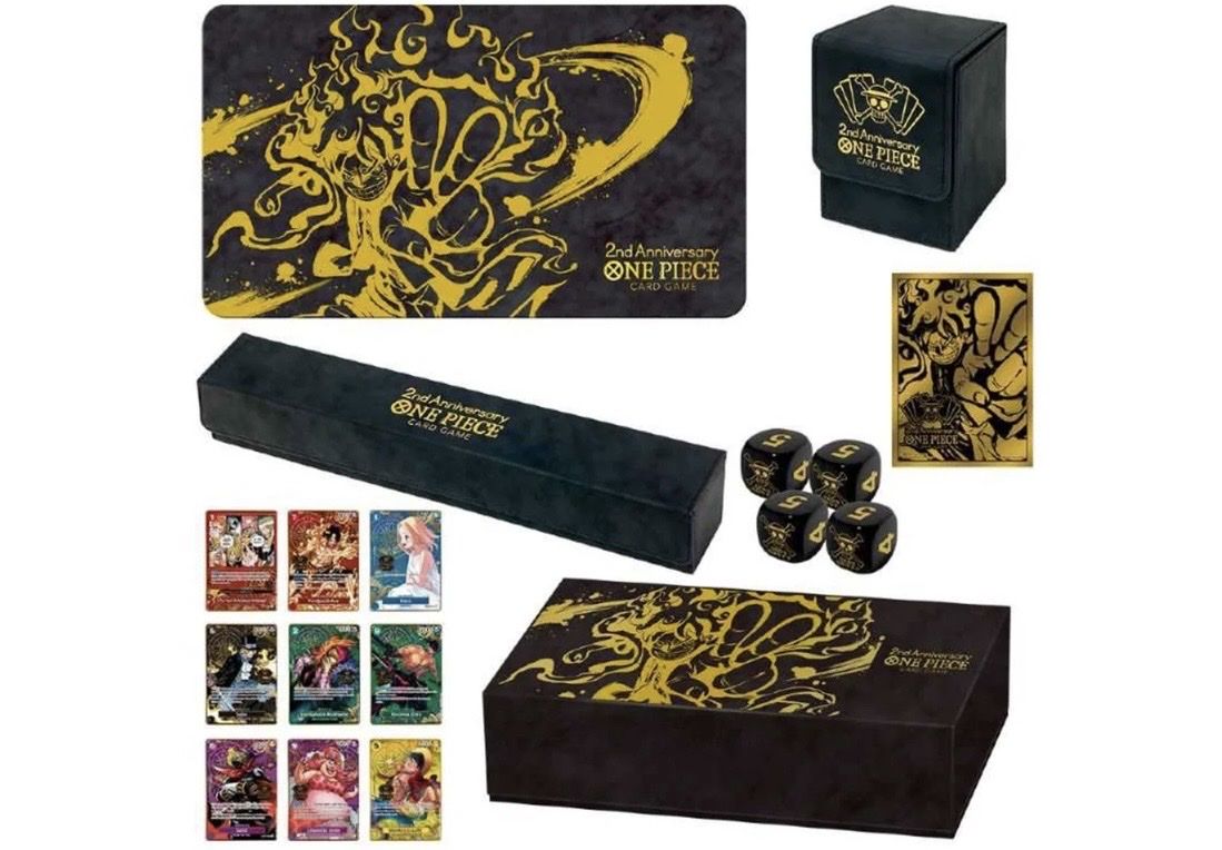 Bandai Carte collezionabili: One Piece 2nd Anniversary Set Jap (EN) – Nuovo e nell'imballaggio originale da Winterthur venduto da SoraV