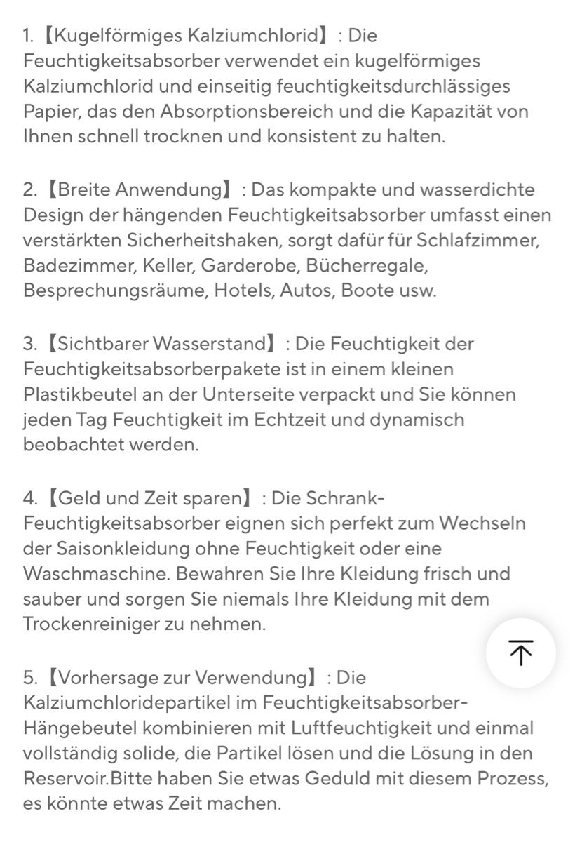 Deumidificatori: Entfeuchtungs-Beutel – Nuovo e nell'imballaggio originale da Luzern venduto da Pegasus003 3