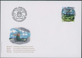 2024 - Sonderflug - Ersttag FDC ET - Ersttag Voll Stempel