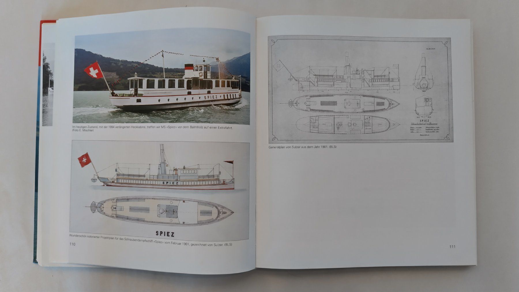 Bücher: Schiffe Buch / Geschichte der Schifffahrt - Thunersee Brienz – Gebraucht aus Bellach von JingleJerry 6