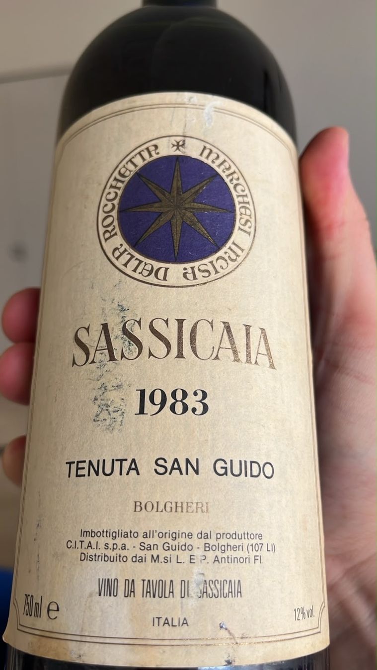 Sassicaia Vino: Sassicaia 1983 – Usato da Küsnacht ZH venduto da Joey4fun