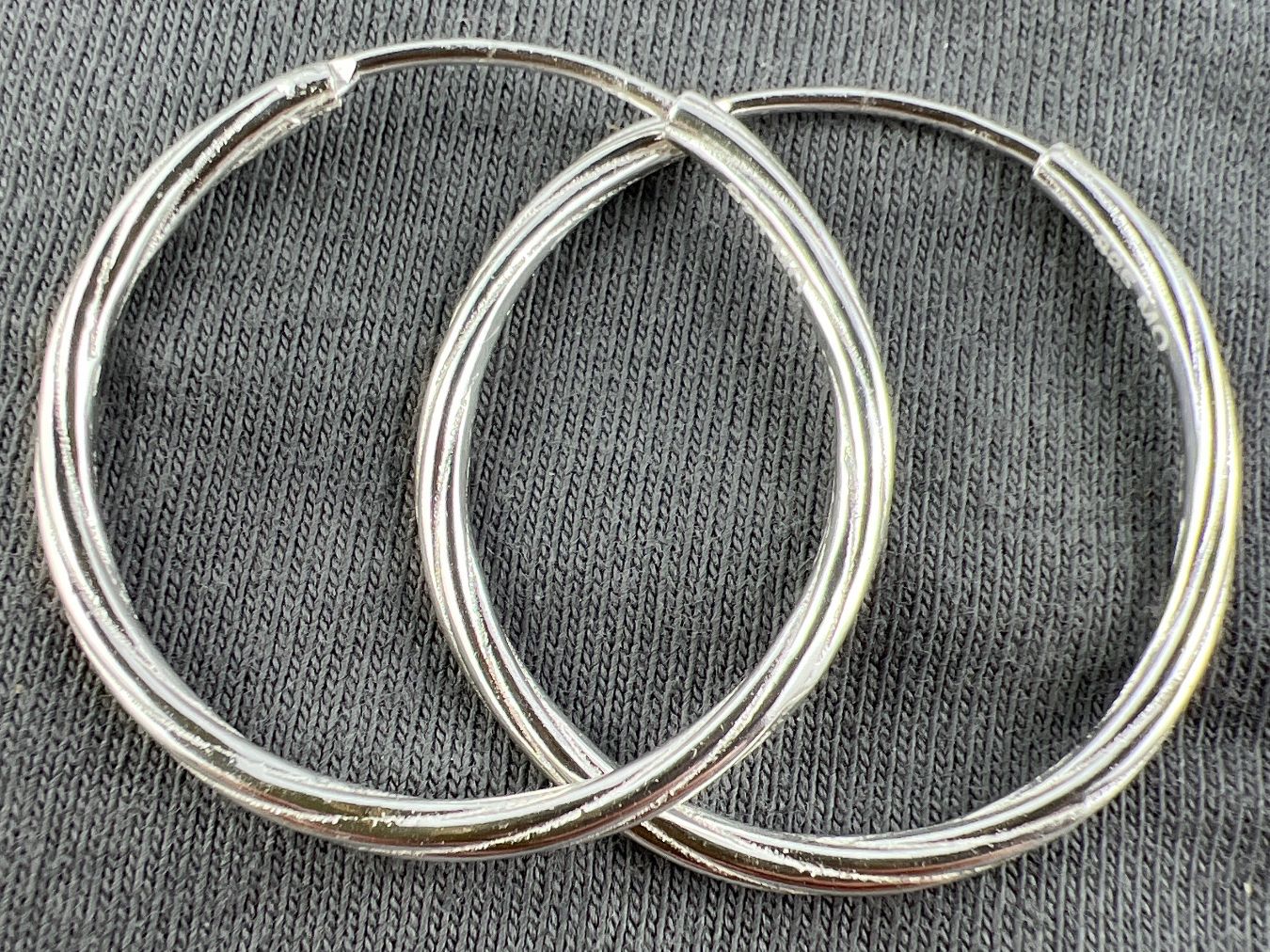 Boucles d'oreille: Creolen 925 Silber – D'occasion à Niederuzwil par leo_8857