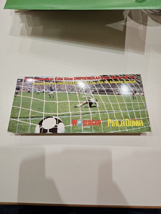 Cartes de téléphone: Originale Fussball WM 94 Uniphone Karte - Sammlerstück! – Neuf avec emballage d'origine à Wiler b.Utzenstorf par Ired 1