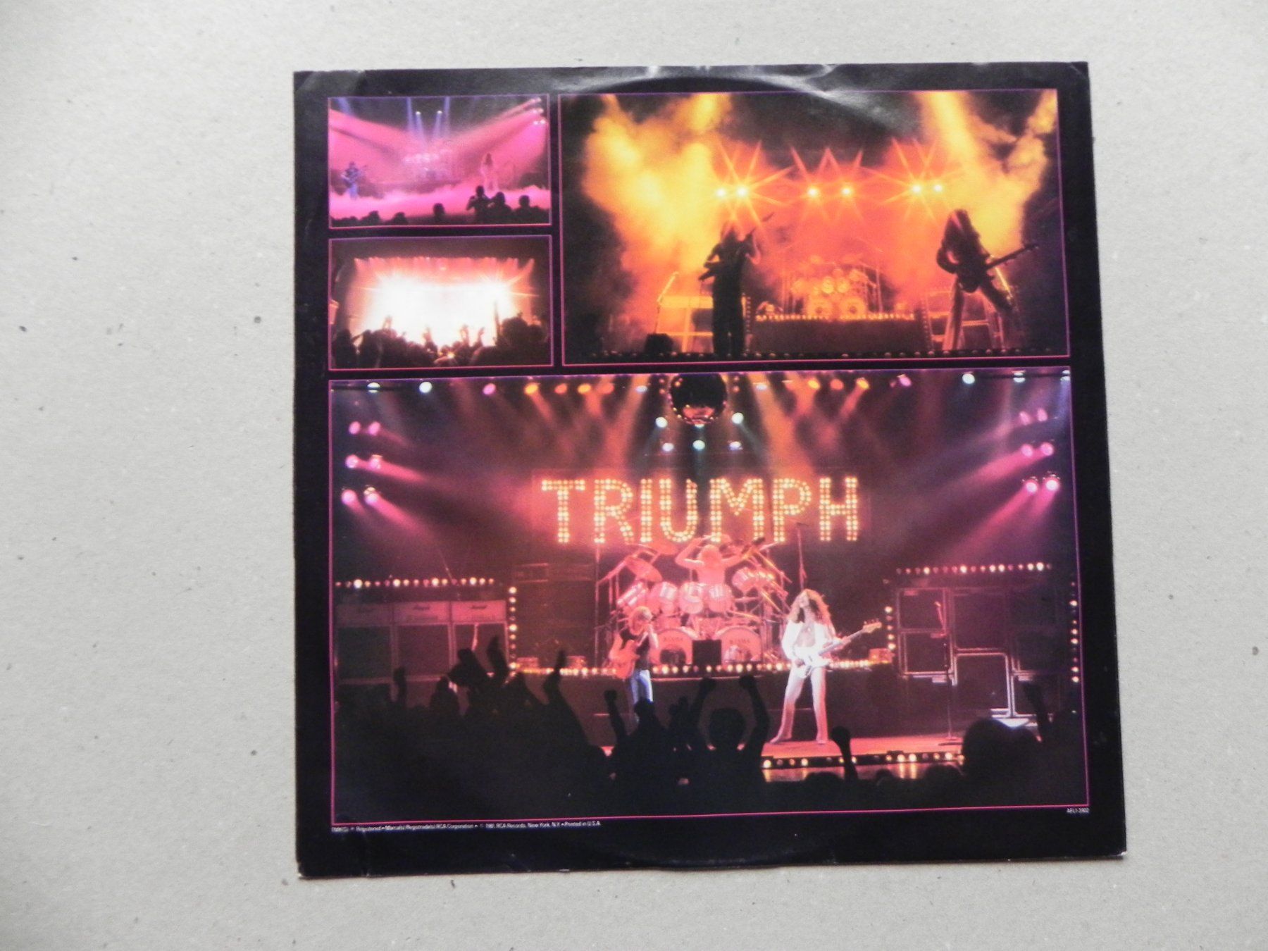Dischi in vinile: LP Canada Hardrock AOR Triumph 1981 Rllied Force – Usato da Siebnen venduto da krimsie 2