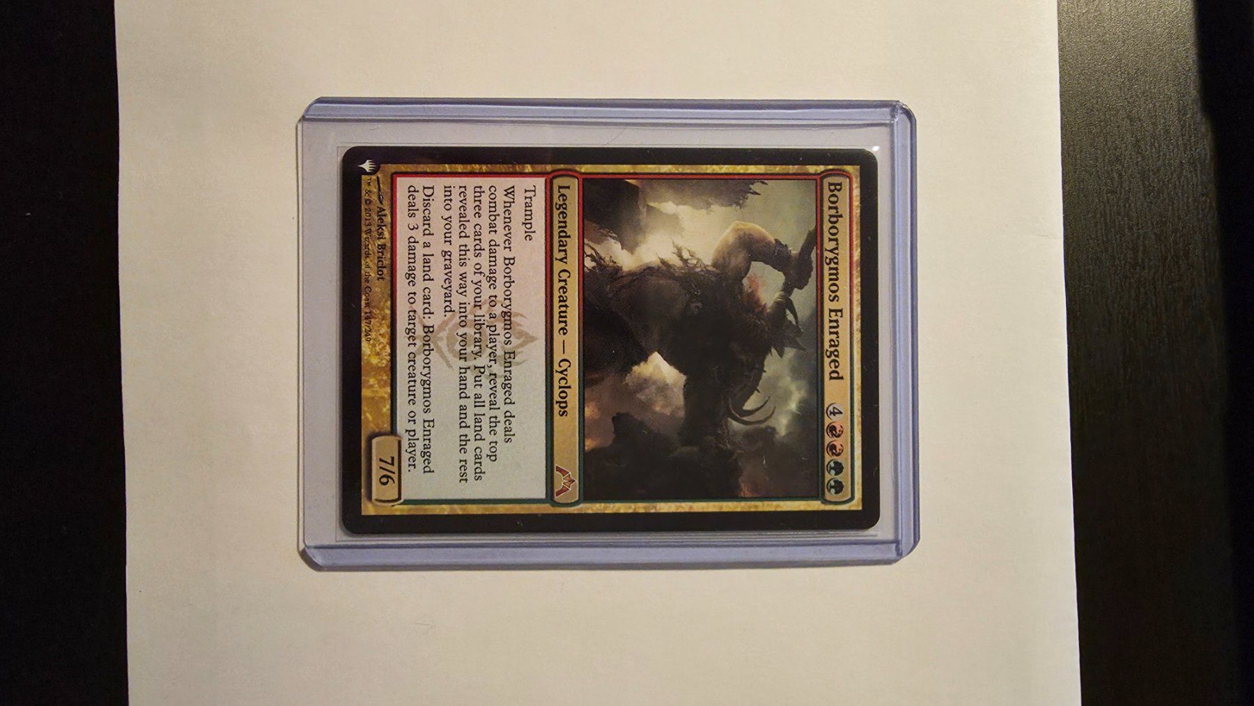 Magic The Gathering Carte collezionabili: Magic - Borborygmos Enraged 147 - Mint – Nuovo (secondo la descrizione) da La Tour-de-Peilz venduto da val_h8g8