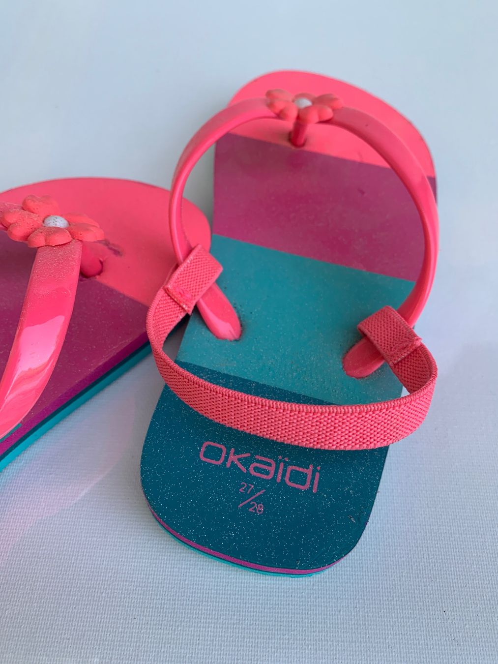 Scarpe per ragazze: Okaïdi Flipflops EUR 27/28 – Usato da Vinelz venduto da Ricardo-Jo 1