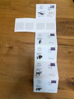 5 Luftpostkarten, 50 Jahre Jubiläum, 1981, Erni