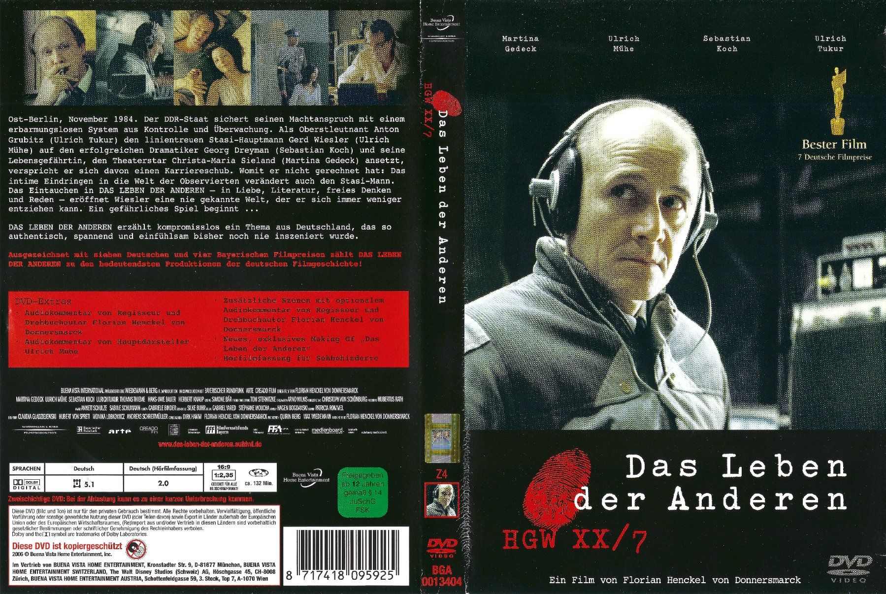 Tutti i DVDs: Das Leben der Anderen – Usato da Zürich venduto da Cineasten