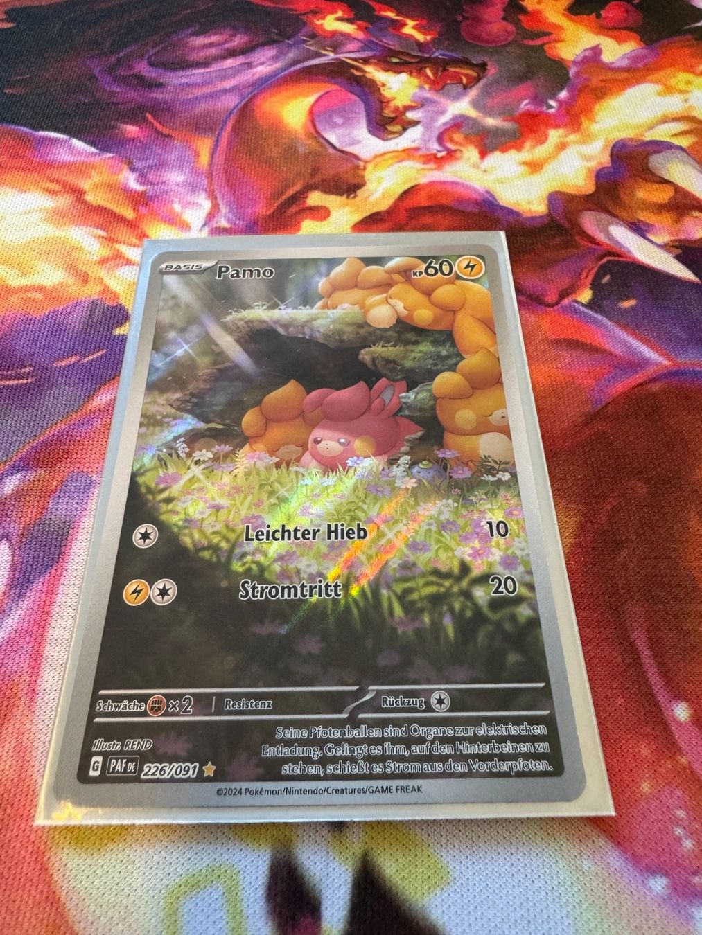 Pokémon Sammelbilder & Trading cards: Pamo (PAF 226) / Paldeas Schicksale – Neu (gemäss Beschreibung) aus Bülach von CherryBlu