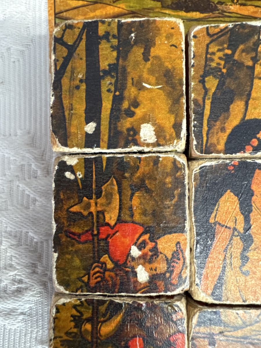 Puzzles: Antike Holzbauklötze / Puzzle, Nostalgie – Gebraucht aus Gams von ver_n7n9 3
