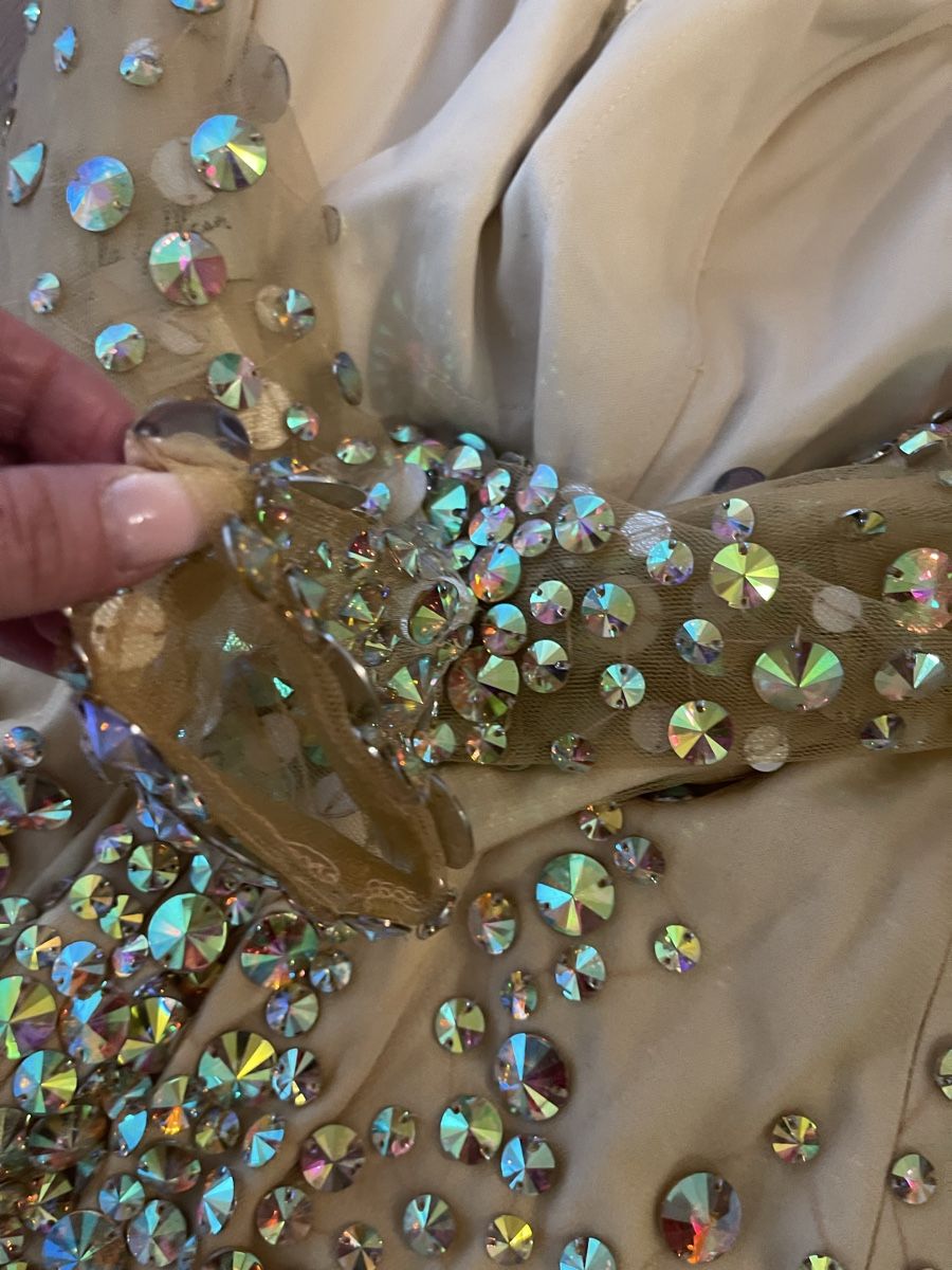 Kleider: Kleid Glitzerndes Cocktailkleid mit Strass Gr. S – Gebraucht aus Rüschlikon von Lajniii 6