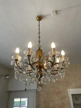 Lampadari & plafoniere: Kronleuchter / Lüster 8 flammig – Usato da Männedorf venduto da glasfusion 3