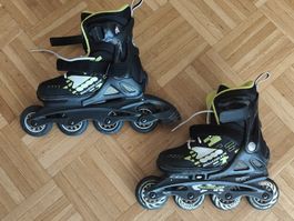 Ensemble Roller Enfant Rollerblade + Protections
