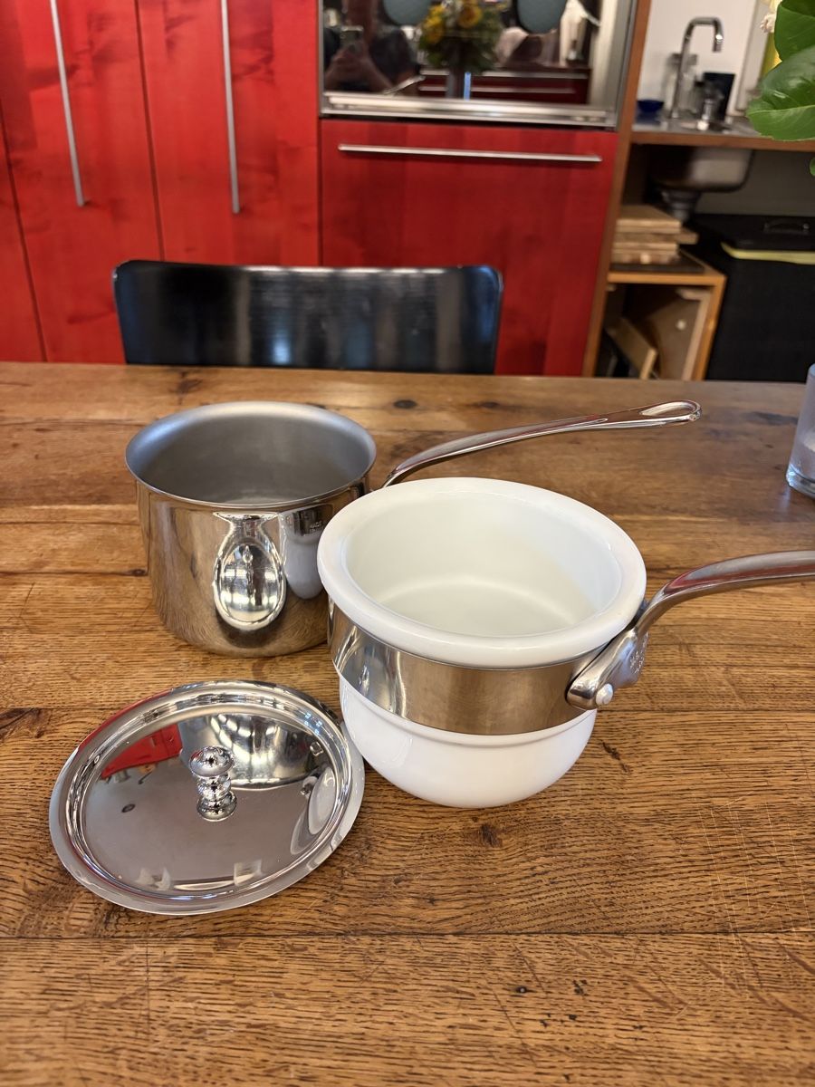 Töpfe: Original Mauviel 1830 Bain-Marie – Gebraucht aus Rodersdorf von BRIGIT06 3