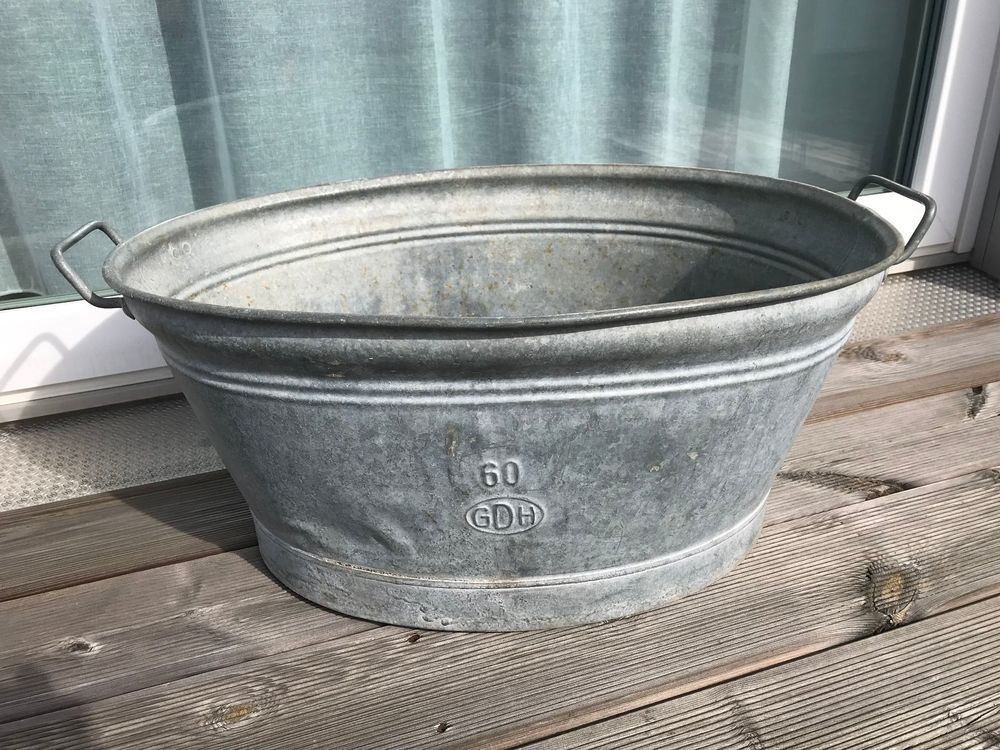 zuber-wanne-gelte-zinkwanne-waschzuber-gebraucht-in-unterkulm-f-r-chf