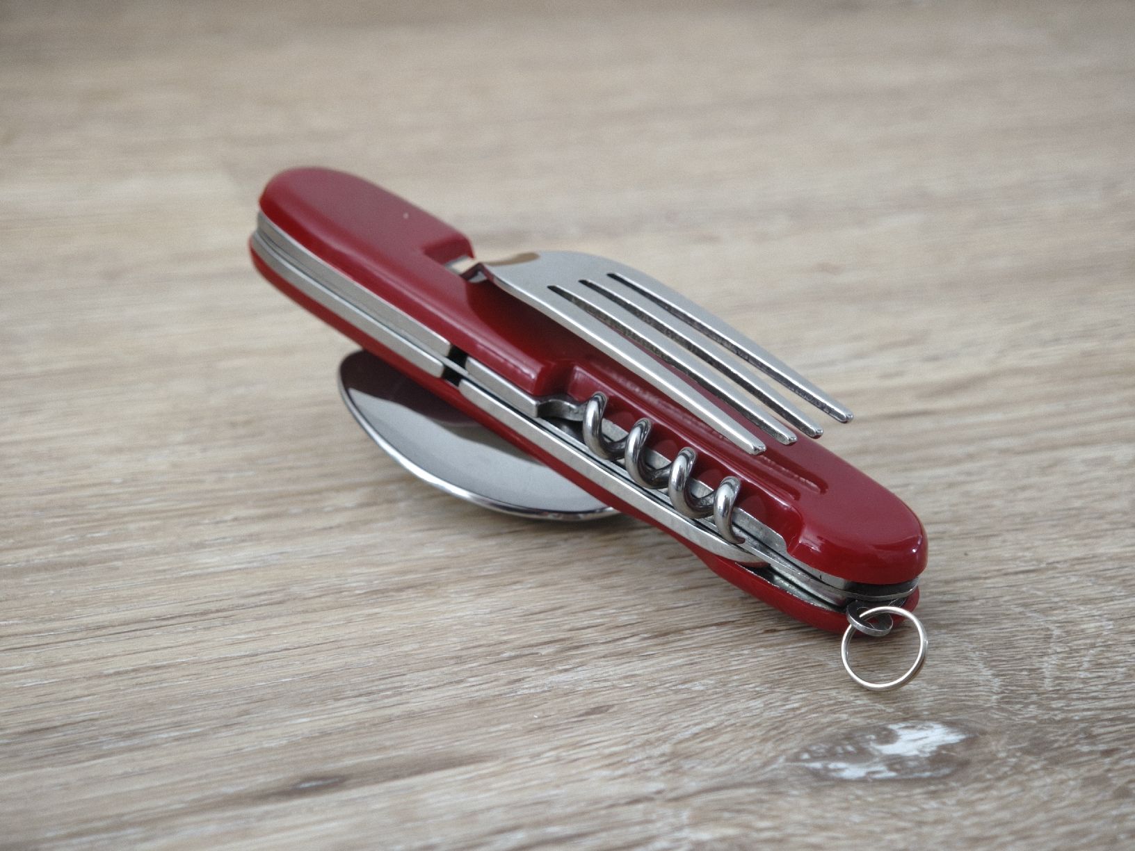 Taschenmesser: 🔴 Schweizer Sackmesser mit Besteckfunktion  – Gebraucht aus Volketswil von ADZZ 2