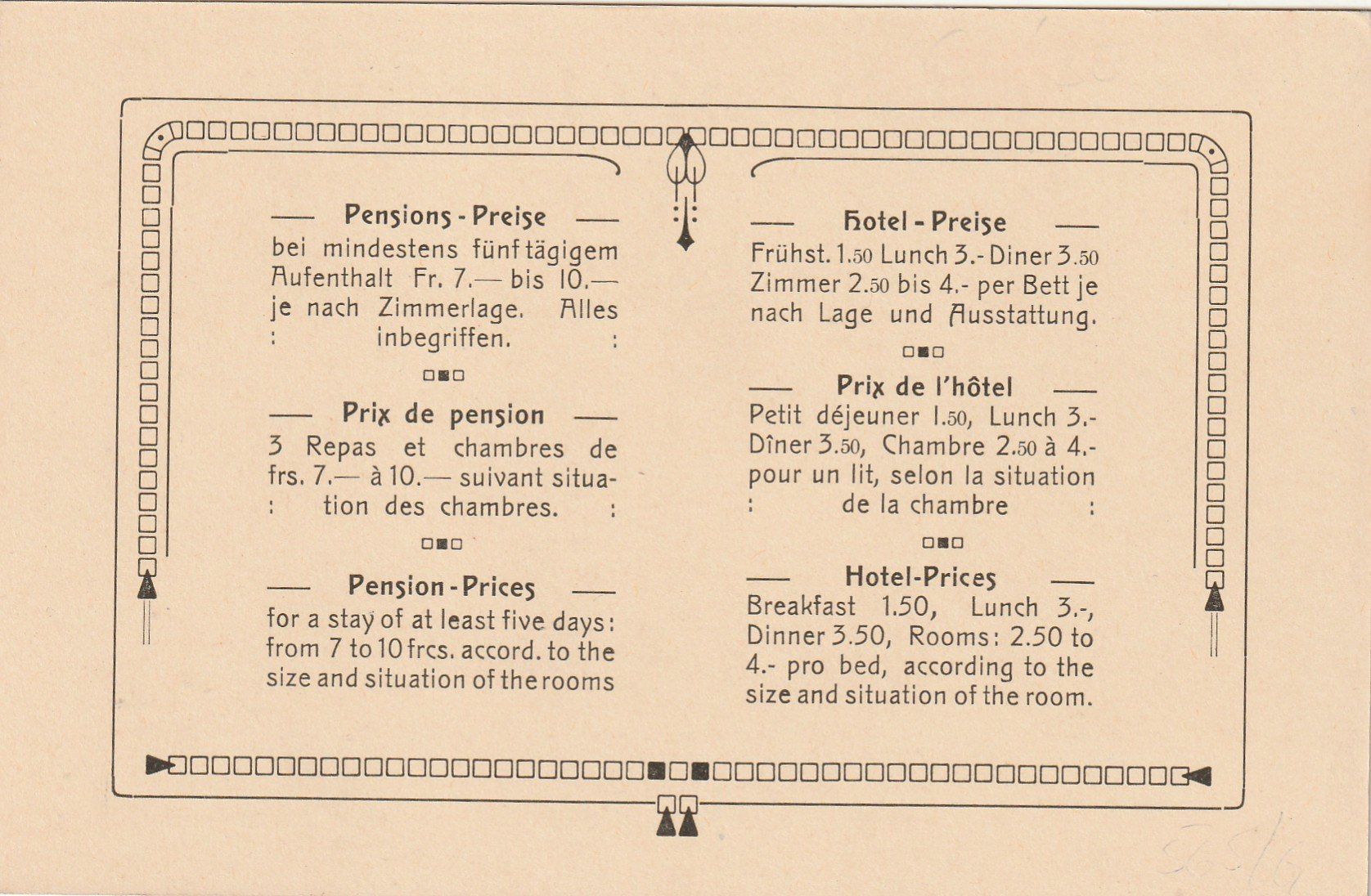 Cartes postales: Interlaken Hotel du Pont – D'occasion à Rorschacherberg par fratovi2 1