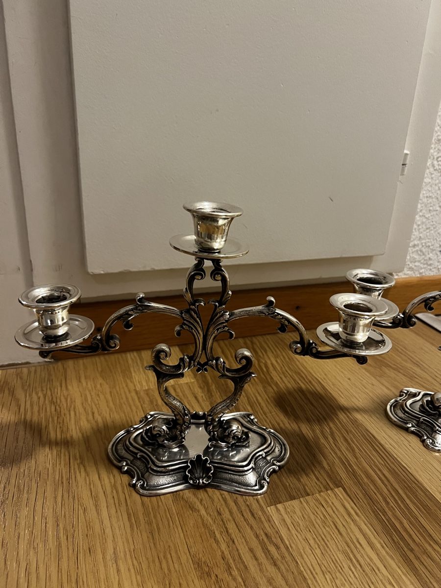 Kerzenständer: 2 Kerzenständer 3-armig  – Gebraucht aus Ostermundigen von s_jaja 1