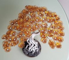 Bonsai aus Aluminiumdraht