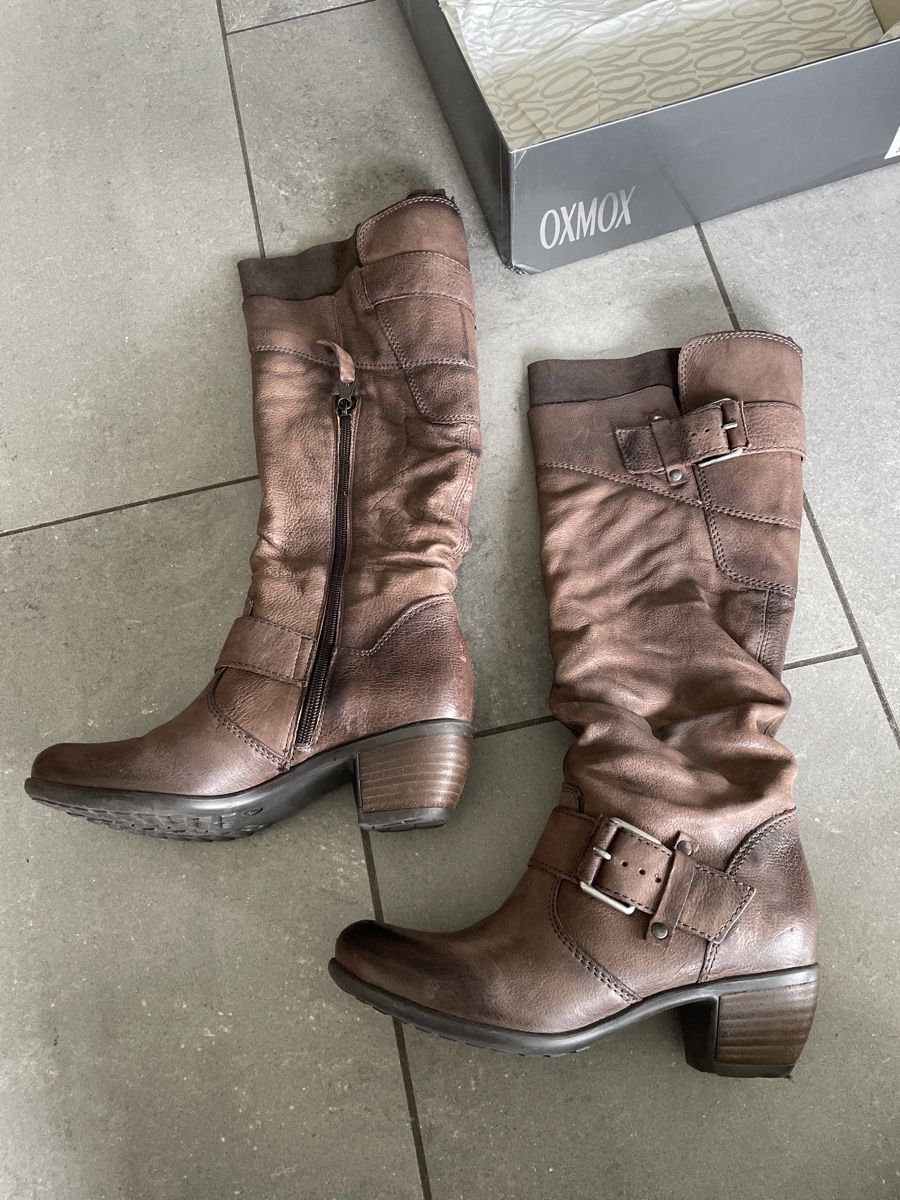 Scarpe da donna: Leder Stiefel von oxmox – Usato da Steffisburg venduto da elle013 1