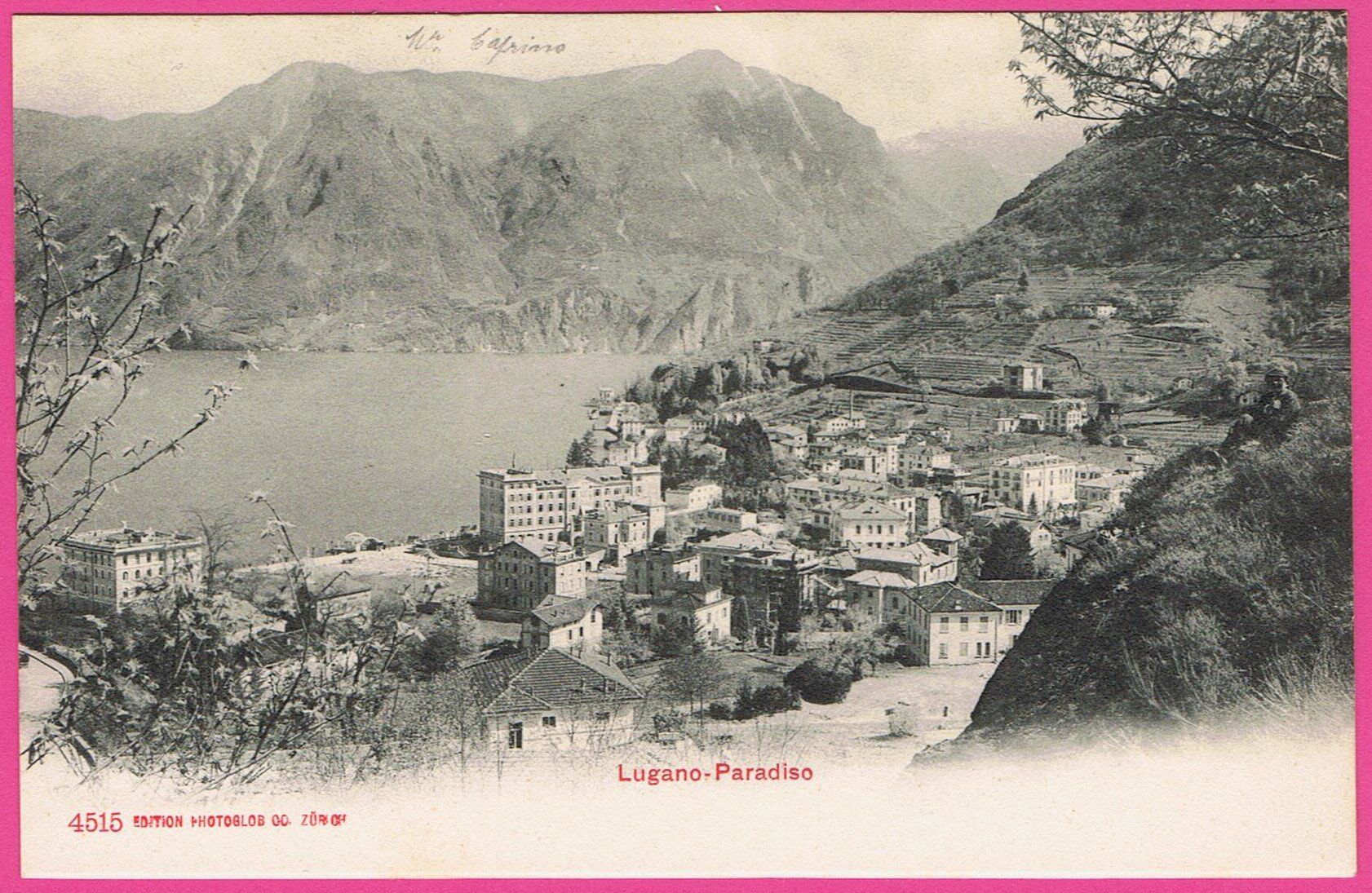 Cartoline postali: Lugano Paradiso – Usato da Einsiedeln venduto da dillie