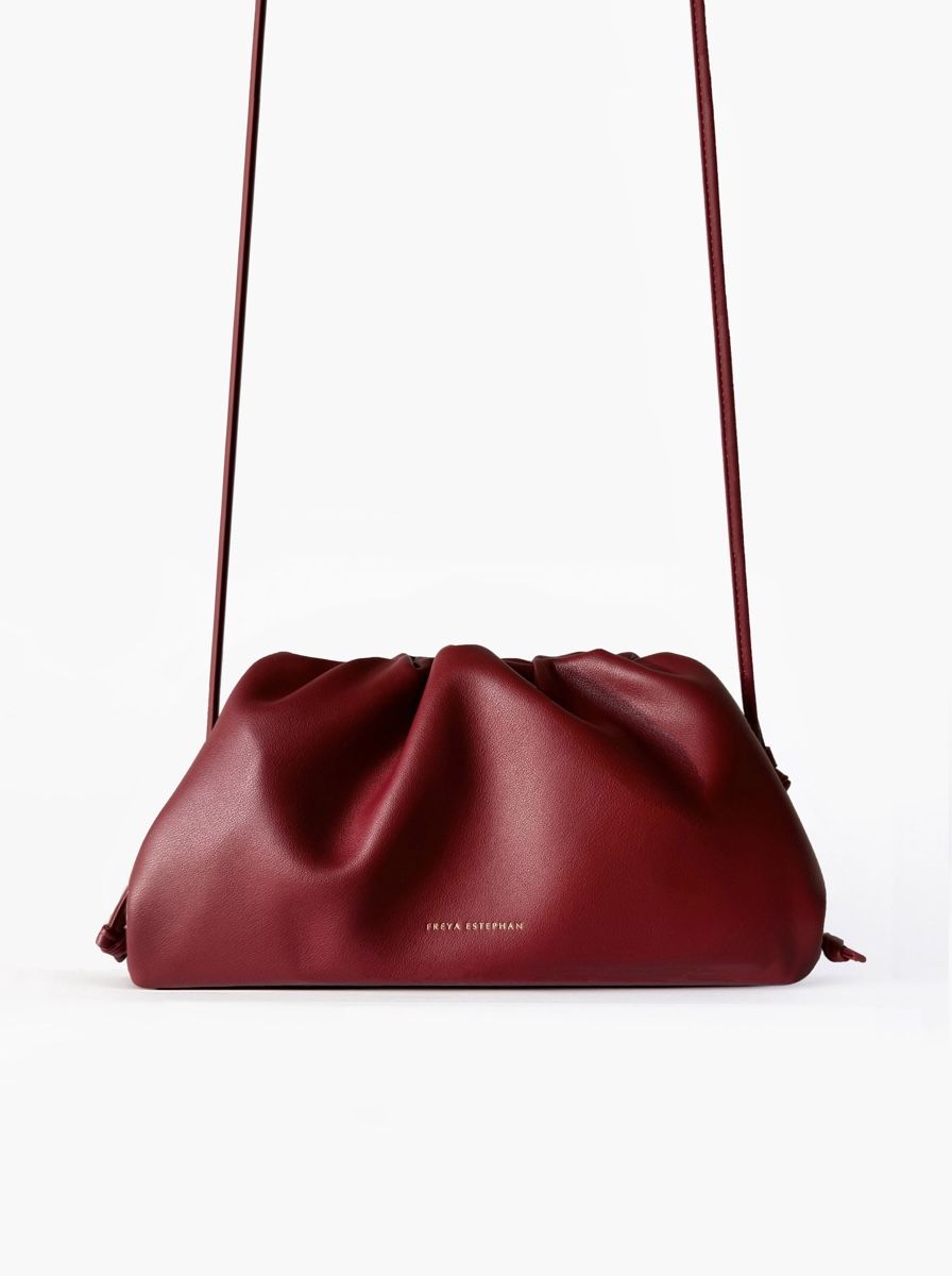 Sacs femmes: Chic burgundy leather handbag – Neuf (Voir description) à Zürich par ImaShela 9