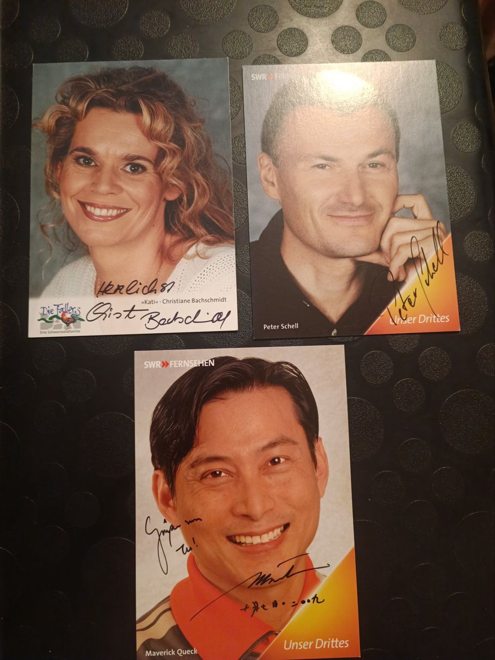 Autographes: "Die Fallers"- 3x handsigniert – D'occasion à Menziken par Artographs