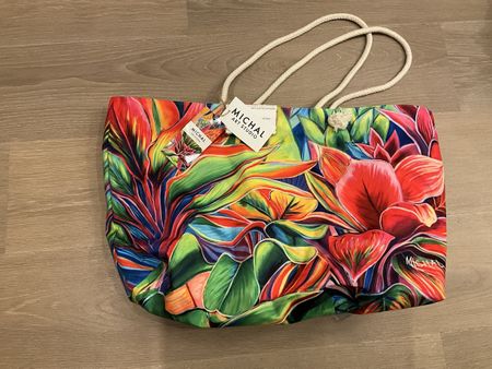 Sac à cordon Michal Art Studio - Neuf, motif floral 🌺 49