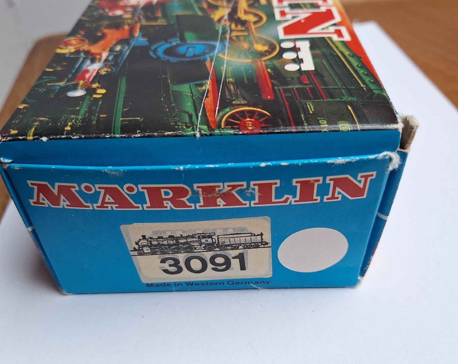 Märklin Modellini di ferrovie: Märklin Dampflokomotive 3091 – Usato da Züberwangen venduto da Christine55 5